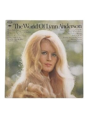 The World of Lynn Anderson Vinyl LP Columbia G 30902 Stereo VG/VG